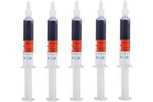 AKOZON Set de 5 Piezas de Pasta de Pulido de Diamante - Compuesto Abrasivo Para Pulir - Grano W0.5#10000