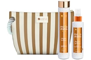 Urban Keratin/Makadamia - MA POCHETTE SOLEIL - 1 SHAMPOING 2 EN 1 MAKADAMIA SOLEIL, 250ML - 1 BAUME SOLAIRE MAKADAMIA SOLEIL, 150ML