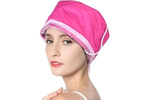 ‎ZYYINI Elektrische Heizung Steam Hair Cap, DIY Haar-Styling-Tools Haarpflege SPA Home Treatment Hut für natürliches oder beschädigtes Haar Nourishing Moisturize Deep Conditioning