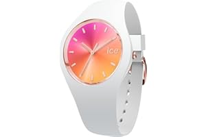 Ice-Watch - ICE sunset California - Montre blanche pour femme avec bracelet en silicone - 016049 (Small)