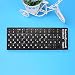Produktbild Jiayuane Russische Standard Tastatur Aufkleber Alphabet Cover Protector Haut Für Laptop Allgemeine Tastatur