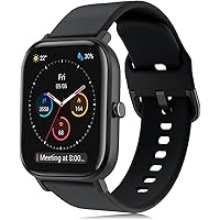 Cinturino per Amazfit GTS, 20mm Braccialetto di Ricambio Silicone Sportivo 42mm, Amazfit GTS 2, GTS 2 Mini, GTS 2e, GTS 3, Am