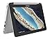 Price comparison product image ASUS C101PA-FS002 10.1 Inch Touchscreen Chromebook Flip - (Silver) (OP1 Processor, 4GB RAM, 16GB eMMC, 10.1 360-Degree Rotatable Touchscreen, Chrome OS)
