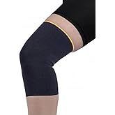 Long Way Unisex Siyah Elastik Dizlik,&Ouml;rg&uuml; Sport Dizlik, &Ouml;rg&uuml; Diz Korsesi, (ARK-BRK-2112-MEDİUM)