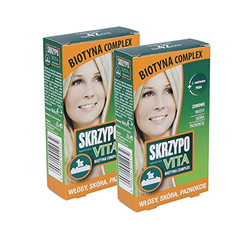 Skrzypovita Biotyna Complex Horsetail Healthy Hair, Skin and Nails 84caps 2x42 (2pack)