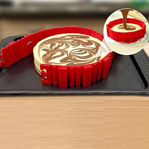 CALISTOUS 3PCS DIY Silicone Cake Mold Magic Bake Snakes Create Chape Nonstick Tray Baking Mould - 3