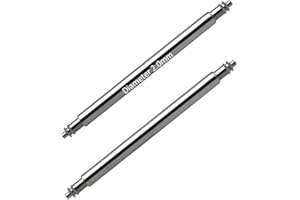 masar 6 à 44mm Premium Ø 1.78mm / 2.0mm / 2.5mm - INOX 316L - Barrettes à Ressort pour Bracelets de Montre – Haute Horlogerie – 2 Pcs ou 4 Pcs - (Lire la Description)