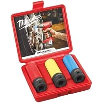 Milwaukee Shockwave 1/2 Inch Impact Socket Set – 16-Piece Long Sockets In Packout Organizer-1145328