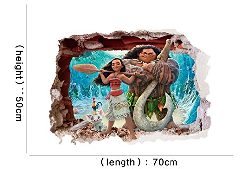 Preisvergleich Produktbild Wandsticker - Vaiana