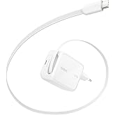 Belkin USB-C Şarj Fişi 67 W, 1 m Geri &Ccedil;ekilebilir USB-C Kablo, USB C Bağlantı Noktası, GaN iPhone Şarj Cihazı, iPhone 17 ve 1