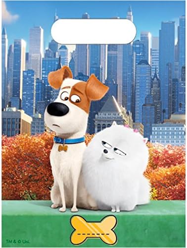 Decorata Party Secret Life of Pets Drinking Straws 6 Pack 49784