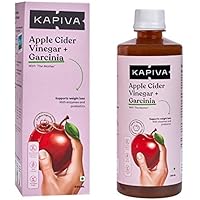 Kapiva Ayurveda Apple Cider Vinegar + Garcinia with The Mother (For Metabolism & Weight Management) - 500ML