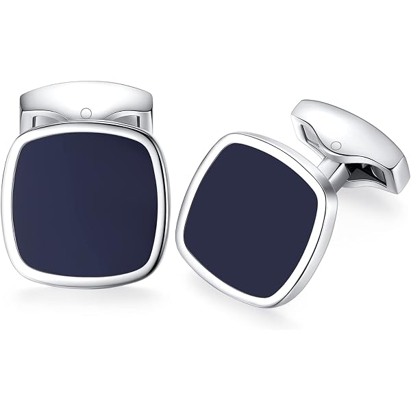 HONEY BEAR Boutons De Manchette Rugby Ball – Argenté, Style Sport Football Pour Homme, Mariage, Chemise Élégante Ou Cadeau Sportif