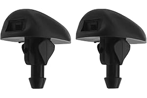 VGOL 2pcs Buses de Lave-Glace Avant de Voiture 6438Y3 Compatible avec 207 306 Mk2 307 308 Mk1 Expert Mk2 3008 Jet de Pulvérisation d'essuie-Glace pour Lave-Glace