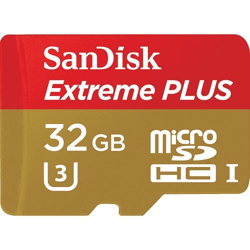 SanDisk Extreme Plus microSDHC 32GB UHS-I Class 10 U3 Speicherkarte bis zu 80MB/s lesen