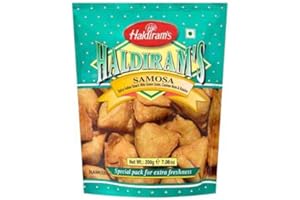 Haldiram's Samosa 200G(PACK OF 2) Party Snacks/Popular Indian Snacks 2 x 200G