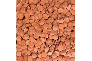 Wohnkult Hausmarke Mini Wafers Spirulina Color und Mix für alle Corydoras u. Bodenbewohner Krebse Garnelen UVM. TOP Futter Fischfutter (1000 ml Color)