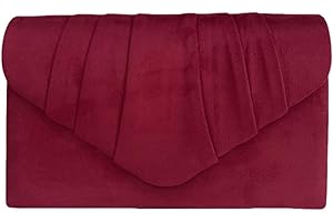 LeahWard Women's Suede Glitter Clutch Handbags Purse Wedding Bags Evening Handbags 308