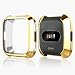 Produktbild KTcos Für Fitbit Versa Schutzhülle, Slim Plated TPU Case Kratzfest Abdeckung für Fitbit Versa (Golden)