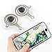 Price comparison product image 2PCS Mobile Phone Game Joystick Game Rocker Touch Screen Game Sucker Paste King Glory Handle Artifact Phone Game Rocker for 4.7'' Tablet PC,Smart Phone, iPhone 6 /6s / 7 /7s Plus (Transparent)