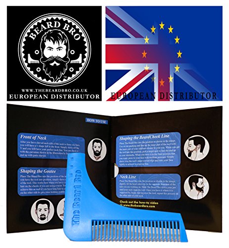 The Beard Bro - Beard Shaving Template Tool for Perfect Lines & Symmetry