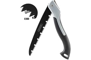 AIRAJ 180MM Sega da potatura, sega a mano pieghevole portatile, sega a mano multifunzione per casa, giardinaggio, potatura di alberi, taglio del legno, accessori per tubi in PVC