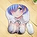 Produktbild Anime beauty mauspad kreative cartoon 3d stereo silikon handgelenkauflage, mm209, 255x215x23mm