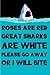 Produktbild Roses Are Red Great Sharks Are White Please Go Away Or I Will Bite: Blank Lined Shark Journal Gift For Shark Lovers. Perfect for Class Notes or Writing Inspirational Thoughts.