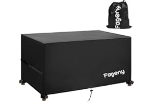 Fageny Outdoor Garden Furniture Set Covers Waterproof, 170x90x74cm Tear Resistant Oxford Fabric Outdoor Patio Table Covers Waterproof, Windproof, Anti-UV, Outdoor Garden Table Cover Rectangular