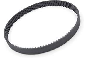 Geeyu Cinta de Tiempo Cerrada de Goma Negra, Ancho de 12 mm 9 mm, cinturón HTD3M, Longitud 339mm, 113 Dientes, Tono 3mm, cinturón síncrono de 339-3M Piezas de Repuesto