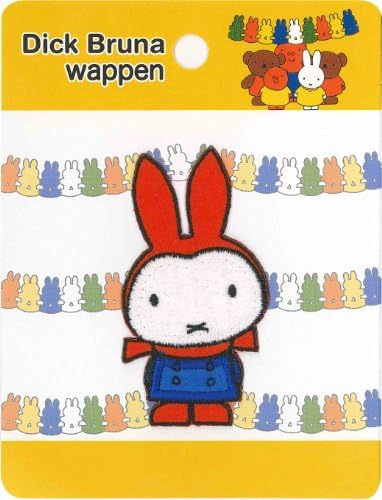 Coal tit Miffy iron adhesion of Inagaki clothing Miffy die cut patch snow MFW003