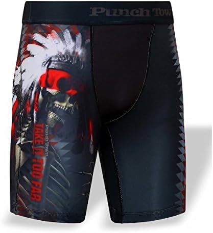 PUNCHTOWN THE APACHE VALE TUDO MMA SHORTS Muay Thai Boxing