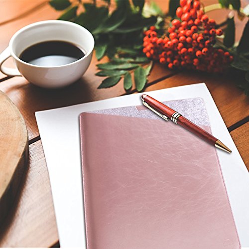 WALNEW 15 MacBook Pro 15 Zoll, Veröffentlicht in 2016, Schutzhülle, Hülle, Case, Cover, mit Zwei-Taschen-Design mit Geschütztem Inneren und Externem Mousepad,Roségold - 8