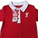 Official Liverpool FC Kids 9-12 months Long Sleeve Polo Shirt with Liverbird.