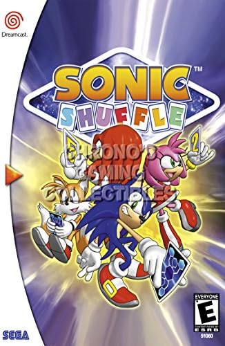 CGC Huge Poster GLOSSY FINISH - Sonic Shuffle- Sega Dreamcast DC - SDC098 (24" x 36" (61cm x 91.5cm))