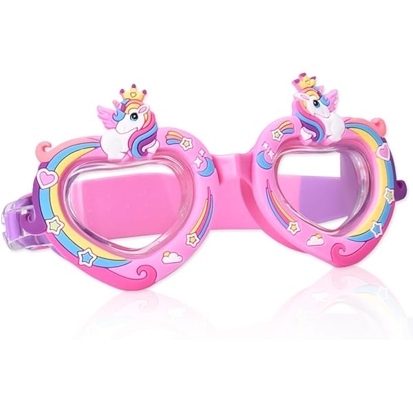 Occhialini da Nuoto Bambini Anti-Appannamento, Adorabili