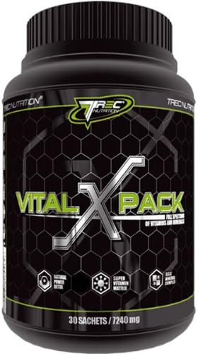 VITAL (X) PACK 30 SACHETS MULTIVITAMIN VITAMINS NUTRITIONAL COMPLEX TREC NUTRITION