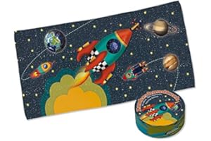 ‎LUTZ MAUDER Lutz Mauder 40024 - TapirElla Zauberhandtuch Rakete