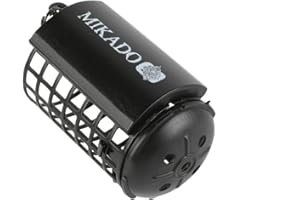 MIKADO CARP Mikado Futterkorb schwarz Ø32 x 44mm von 30g bis 80g erhältlich Feeder with Bottom