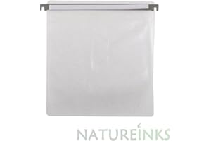 NATUREINKS NEW 100 DJ Flight CD DVD case hanging insert sleeves with hook Holds 200 CD DVD discs