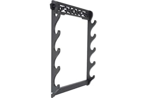 Z-FIBER Supporto per Spada Orizzontale in Legno Katana Stand Samurai Display Rack Support all Sword,5 Tier
