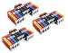Produktbild 30 Multipack komp. XL Druckerpatronen für Canon Pixma MG7550 MG7150 MG6650 MG6450 MG6350 MG5655 MG5650 MG5550 MG5450s MG5400 MG5450 IP7250 IP8750 IX6850 MX725 MX925 kompatibel 6 x 550BK XL schwarz 6 x Canon 551BK XL photoschwarz 6 x 551C XL blau 6 x 551M XL rot 6 x 551Y XL gelb mit Chip