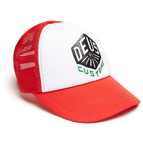 Preisvergleich Produktbild DEUS Trucker Kappe Skoot - red
