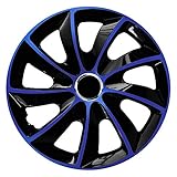 Passend für VW Tiguan 5N CM DESIGN STIG EXTRA Blau/Schwarz - 16 Zoll, passend für Fast alle VW z.B. für Tiguan 5N