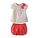 Etosell Summer Cute Kids Baby Girl Short Sleeve Tops+Short Pants Outfits Set