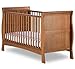 Izziwotnot Bailey Sleigh Cot Bed (Oak)
