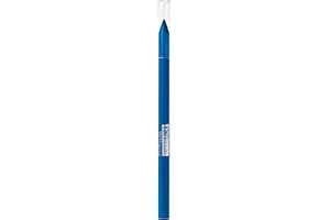 MAYBELLINE NEW YORK Maybelline New-York - Crayon Gel Effet Tatouage Yeux - Waterproof avec Tenue Extrême jusqu'à 36h - Tattoo Liner - 921 Deep Teal (Bleu électrique)