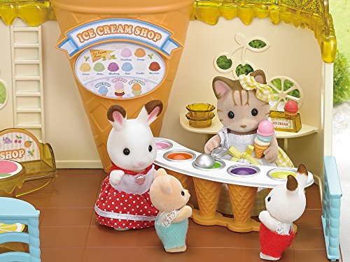 Sylvanian Families Seaside Ice Cream Shop Set