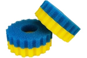 kychenBase CPF2500 - Esponjas de filtro de estanque - Espuma de filtración eficiente PFC, esponjas de filtro biológico de fácil limpieza y reemplazo, fiabilidad durante todo el año, solución de