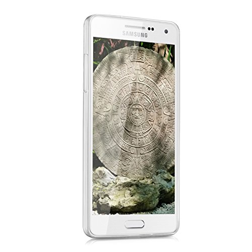 kwmobile Funda para Samsung Galaxy A5 2015 - Case para m vil en TPU silicona - Cover trasero Dise o Flores aztecas en negro transparente reviews kwmobile Funda para Samsung Galaxy A5 2015 - Case para m vil en TPU silicona - Cover trasero Dise o Flores aztecas en negro transparente